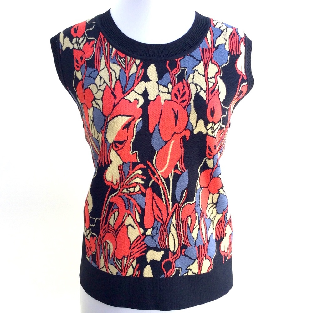 Rachel Roy Deep Marine Combo Curvy Collection Top